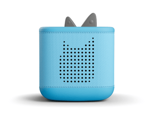 Front View Of Sky Blue Toniebox 2 An Audio Player For Kids, Used With Tonie Audio Figurines And Tonieplay Games