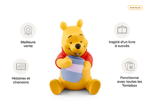 winnie the pooh tonie audio figurine from the story time category, inspiring audio journeys and imaginative play