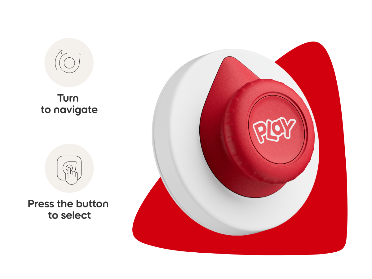Tonieplay Controller works with Tonieplay Games turning the Toniebox 2 into a screen-free gaming experience