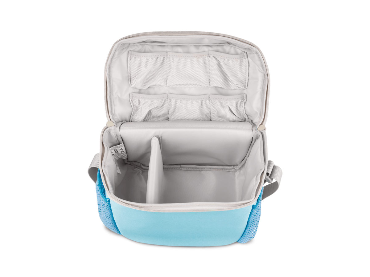 open and empty view of Toniebox Character Bag - Yeti