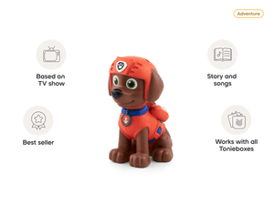 Zuma audio figurine, inspiring audio journeys and imaginative play