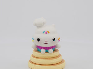 Cakey Cat | 360 rotation image